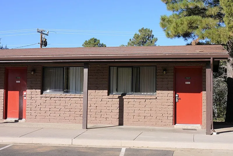 Trailer Village Bus Stop - Village (blue) Route, Grand Canyon National Park