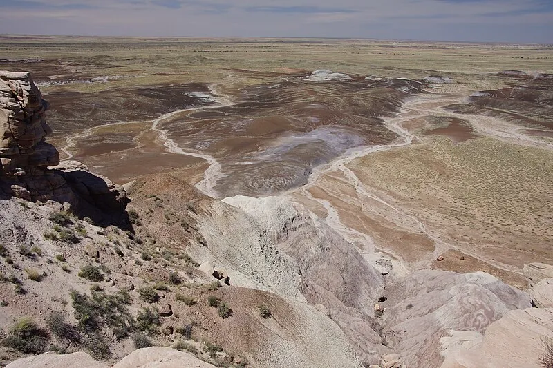Off the Beaten Path Billings Gap Overlook Route Stop 3, Petrified Forest National Park