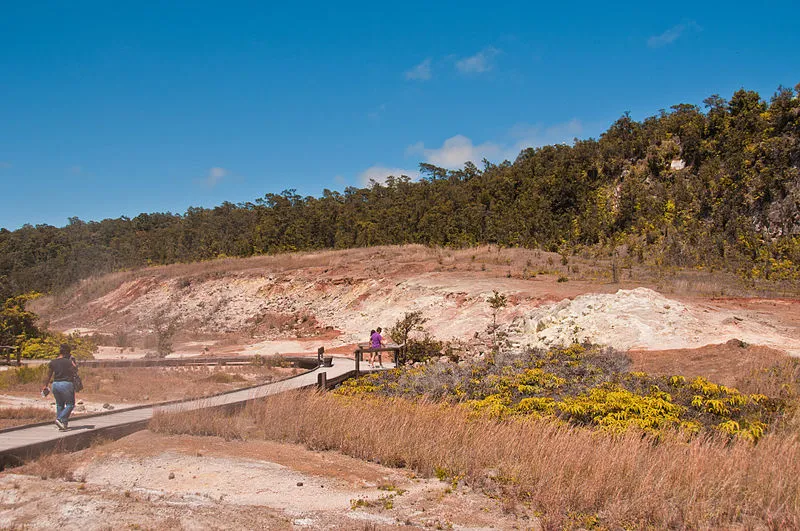 Haʻakulamanu (sulphur Banks), Hawaiʻi Volcanoes NP