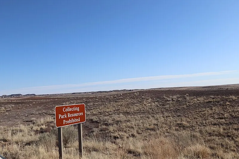 Pefo Audio Tour South Stop 2, Petrified Forest National Park