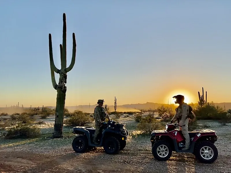 Lava Flow West Trailhead Information Kiosk, Maricopa