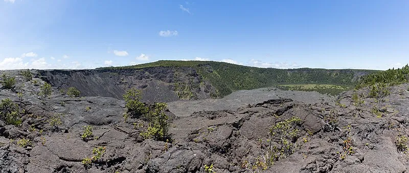 Nāpau Crater Trail, Hawaii